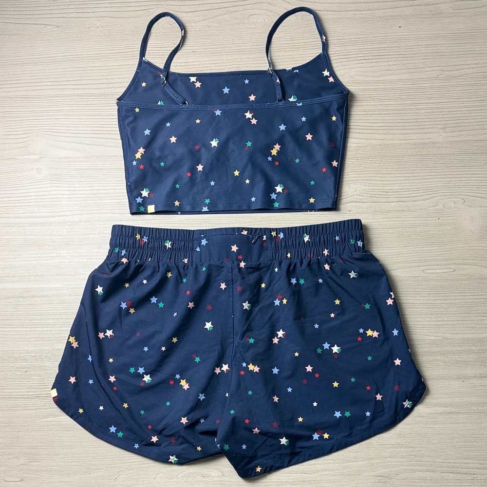 Summersalt Sports Bra Tank Top and Short Set - Picture 2 of 5